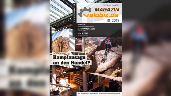 Titel velobiz.de Magazin 10-19