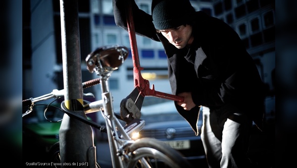 Robuste Schlösser schützen vor Fahrraddiebe