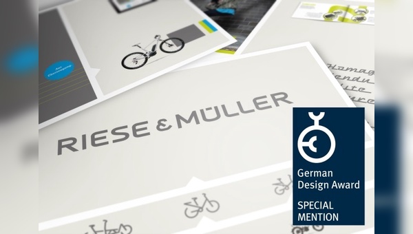 German Design Award "Special Mention" für Riese & Müller