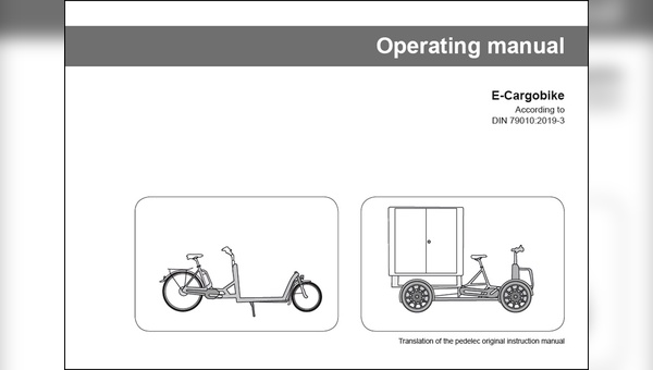 Cargo- und Gravel-E-Bikes brauchen angepasste Dokumentation