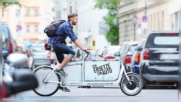 "ich ersetzte ein auto" - Piloprojekt zur Nutzung von Elektrolastenräder in der Stadt