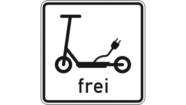 Das Schild »Elektrokleinstfahrzeuge frei« ist bereits seit neuestem vorhanden, eines für Lasten­räder soll noch folgen.