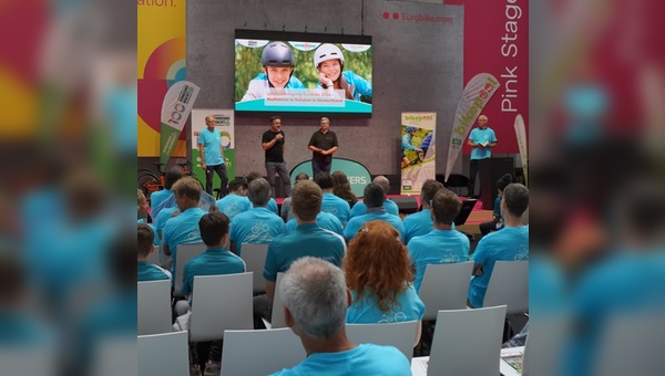 Foto: AKTIONfahrRAD - die letzte Lehertagung fand im Rahmen der Eurobike in Frankfurt statt. 