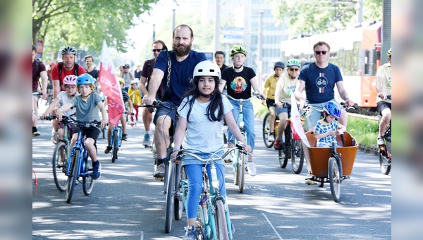 Kidical Mass in Köln