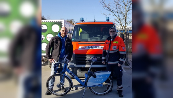 Nextbike unterstützt Hilfsdienste in Kaiserslautern