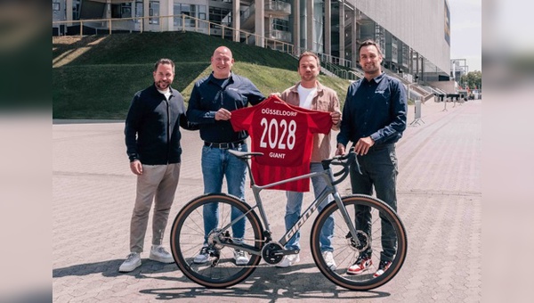 Foto Giant/Fortuna Düsseldorf: (v.l.n.r.) Christian Weber, Alexander Gebert, Christian Korte und Christian Frenssen