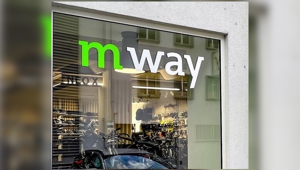 Das m-way-Logo dürfte im kommenden Jahr auch erstmals eine Filiale in Deutschland zieren.