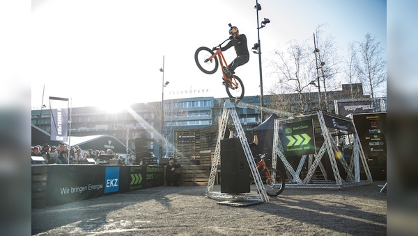 Danny Macaskill begeisterte die Besucher mit seinen Tricks.