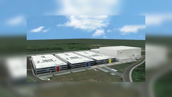 Neue Gebäude für Produktion, Büro und Logistik entstehen in Karlstein.
