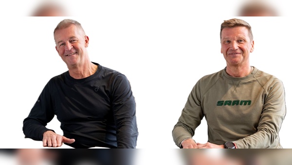 Foto: Sram - John Nedau und Dirk Gerbes treten bald in den Ruhestand