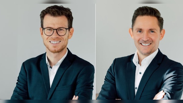 Foto: Koehler Group - Alexander Fiess (links) und Stephan Belser rücken in die Geschäftsführung der Koehler Group auf. 