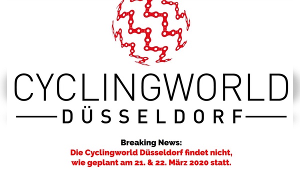 Abgesagt! - Die Cyclingworld in Düsseldorf.