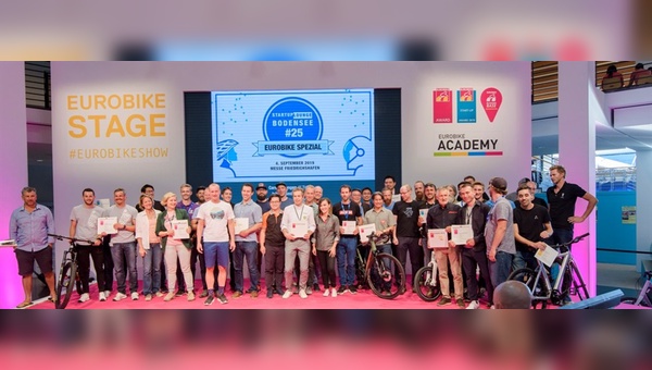 Auszeichnung der Award-Gewinner auf der Eurobike