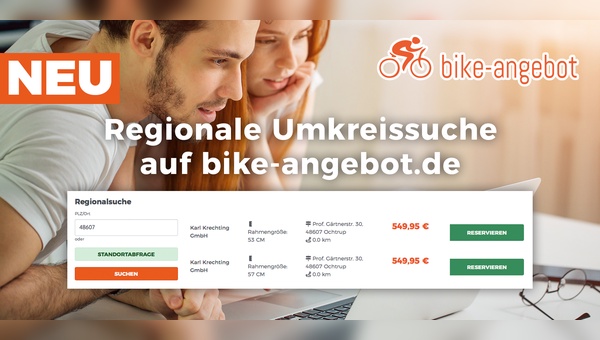 Das Online-Portal hat eine regionale Suchfunktion eingeführt.