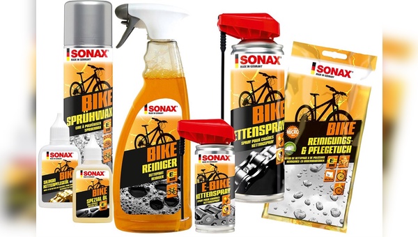 Das neue Fahrrad-Sortiment von Sonax
