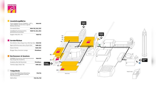 Die Aufplanung der Eurobike 2ß23