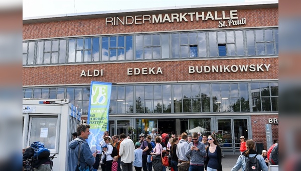 Rund um die Rindermarkthalle drehte sich alles ums Fahrrad.