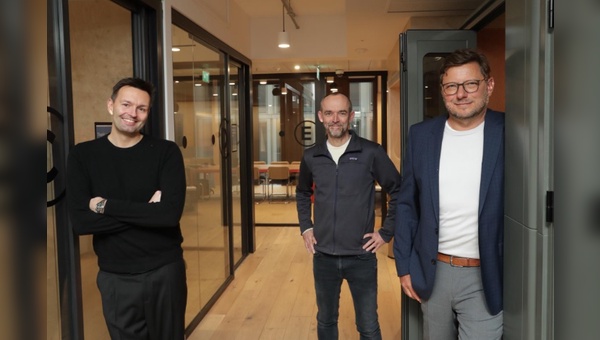 v.r.: Andreas Gahlert, Andreas Freitag und Daniel Meermann