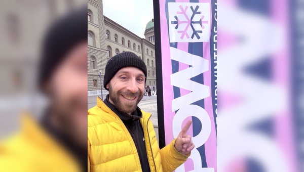 Foto: Vaude - Marketingleiter Manfred Meindl in Bern 