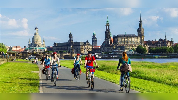 Schon zum 14. Mal zum beliebtesten Radweg Deutschlands gewählt: der Elberadweg.