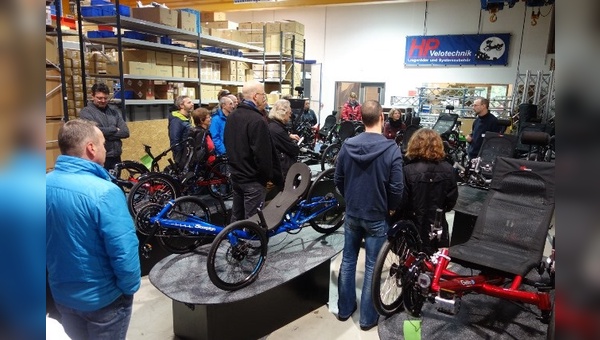 VSF-Händler zu Besuch bei HP Velotechnik