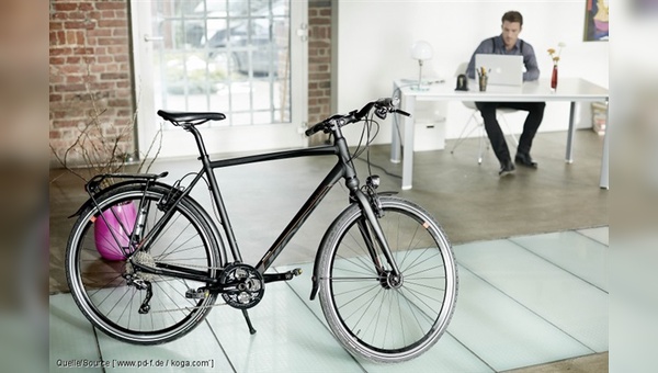 Das Fahrrad als Dienstrad - eine neue Regelung machts möglich.