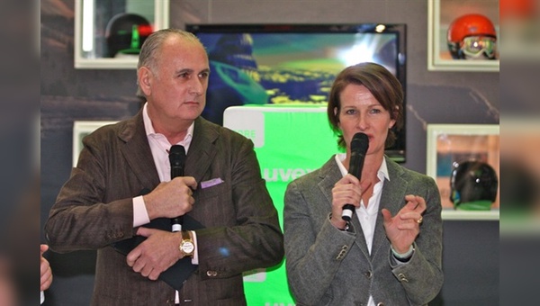 Auf Grau folgt eine Frau: Werner Grau mit seiner Nachfolgerin Katharina Le Thierry