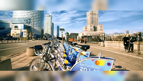 Nextbike investiert in den Marktauftritt in Polen.