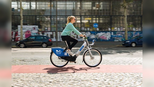 Unverkennbar Nextbike – aber im Design eines modernen E-Bikes. Auch wenn die Räder gut genutzt werden: Sie werden die analogen nicht ersetzen.