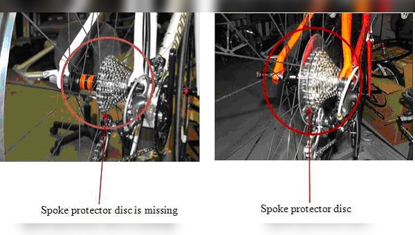 Wegen einer vergessenen Plastikscheibe holt Cannondale 1300 Rennräder zurück