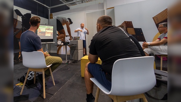 Foto: DRAIS  GmbH - Gunnar Fehlau in Aktion bei Bootcamp.bike