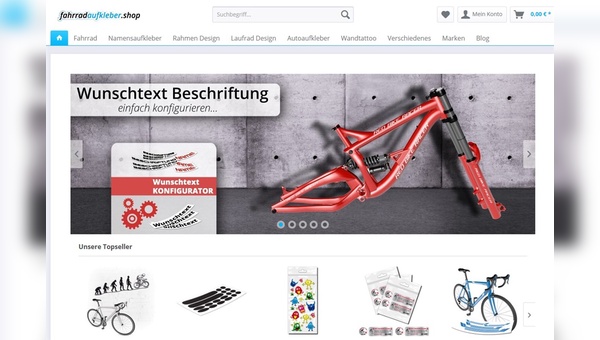 Style4Bike mit neuem Online-Shop.