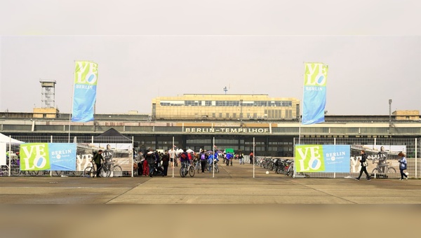 Willkommen Fahrradbranche auf dem Flughafen Tempelhof: