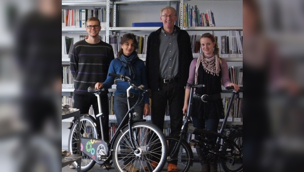 Team-Foto v.l.n.r.: Jens Weller, Andrea Kohler, Uwe Weissflog, Stephanie Müller