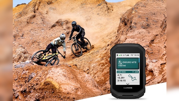Foto: Garmin - Auf der Eurobike präsentierte Garmin einen reinrassigen MTB-Computer. 