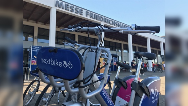 Mit dem Rad zur Messe radeln und Bonuskilometer sammeln - mit dem eigenen Rad oder per Leihrad.