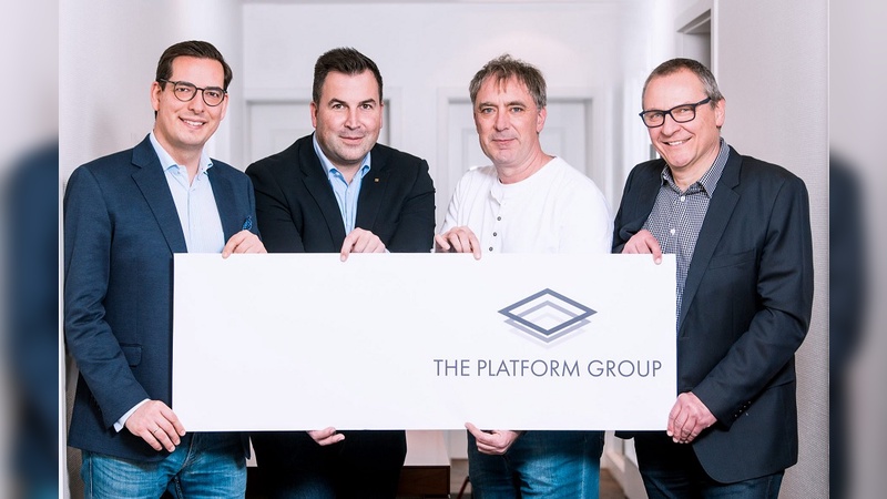 Die Fuehrungsriege der neugegruendeten The Platform Group GmbH & Co. KG