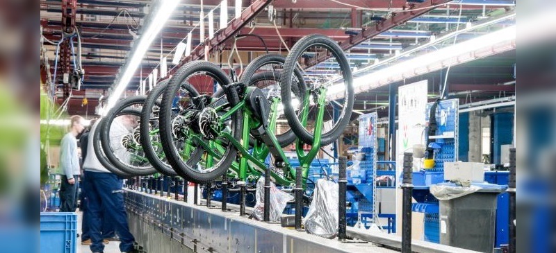 Die Fahrradproduktion hat in Sangerhausen eine lage Tradition.