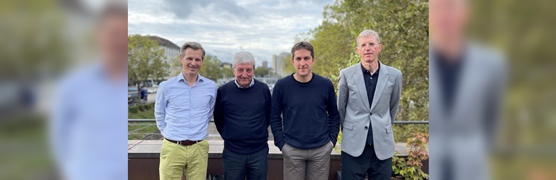 Der neue Verwaltungsrat mit (v.l.) Philipp Sauber, Peter Ruckstuhl, Pius Kobler und Cees de Witte.