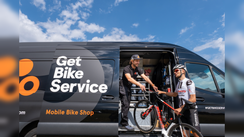 Bike service shop on sale