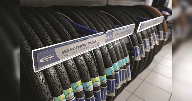 Lichteffekte für das Reifensortiment