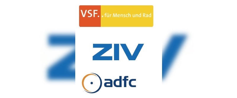 ADFC, VSF und ZIV - ziehen an einem Strang. ADFC, VSF und ZIV - ziehen an einem Strang.
