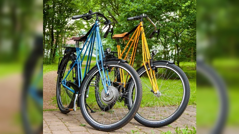 Mit oder ohne Motor: Beides ist beim neuen Pedersen-Rad möglich.