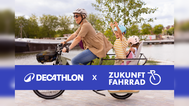 Foto: Decathlon und Zukunft Fahrrad radeln künftig gemeinsam Foto: Decathlon und Zukunft Fahrrad radeln künftig gemeinsam