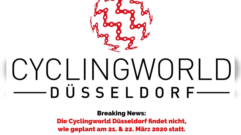 Abgesagt! - Die Cyclingworld in Düsseldorf. Abgesagt! - Die Cyclingworld in Düsseldorf.