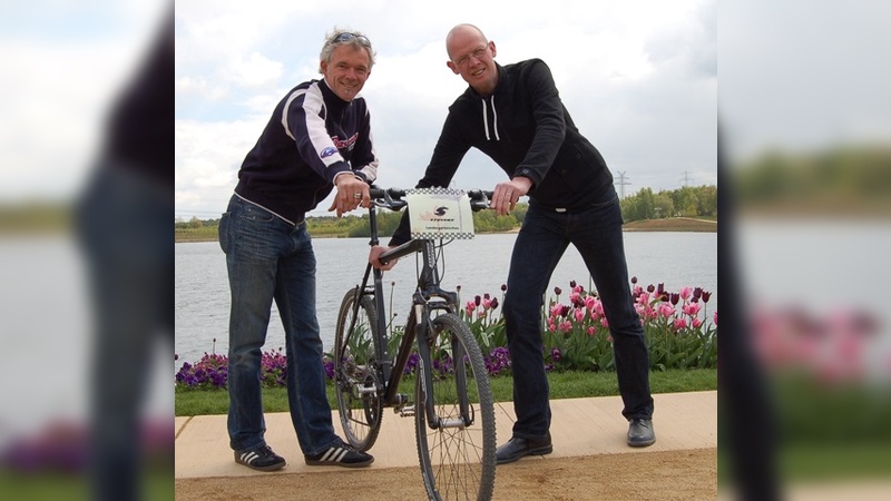 Jörg Reckendrees (Stevens) und Kai Jörg Evers