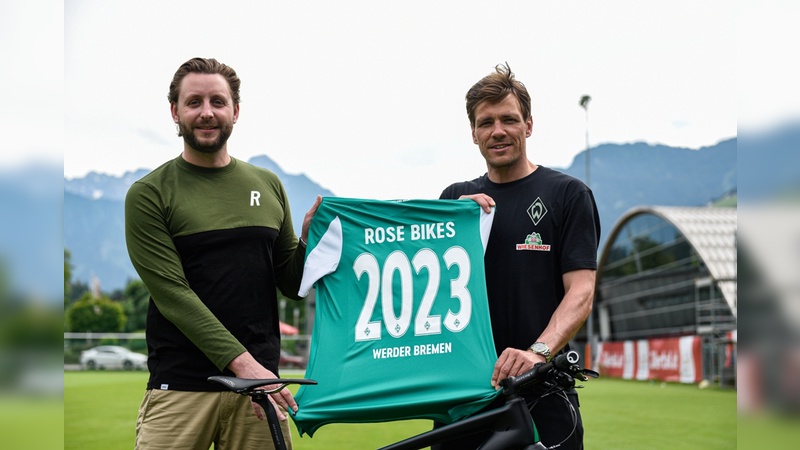 Rose Bikes und Werder Bremen radeln kuenftig gemeinsam