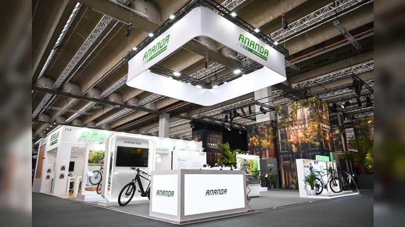 Auftritt auf der Eurobike in Frankfurt