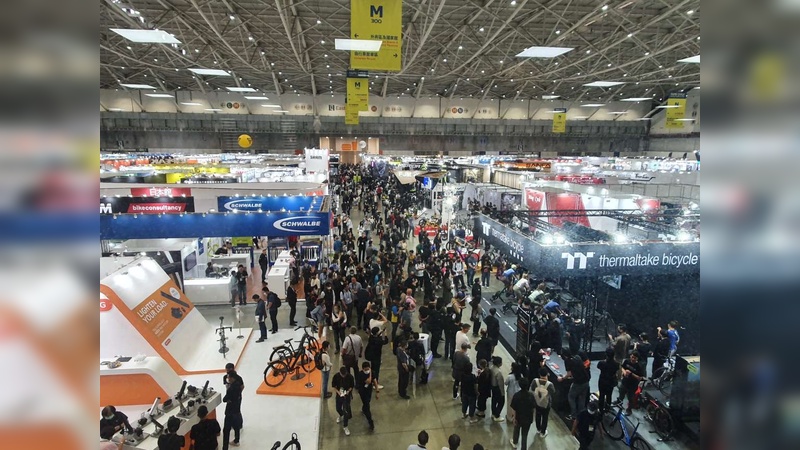 Die erste Taipei Cycle Show nach den coranabedingten Einschränkungen war gut besucht.