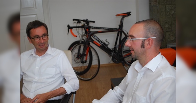 Andreas Lübeck und Ulf C. Blume sind auf der Eurobike wieder mit einem Fachhandels-Seminar vertreten.